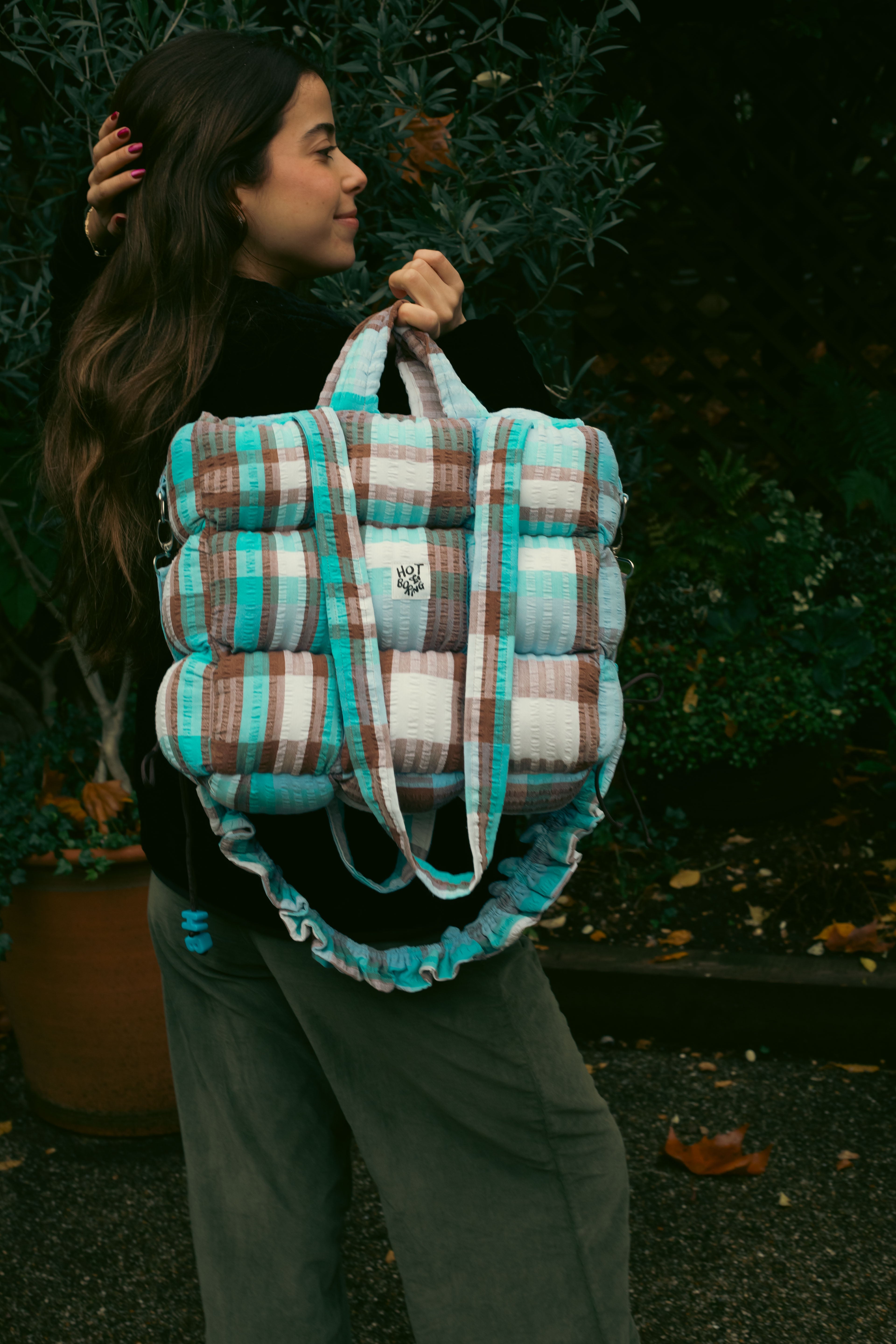 Rock Pool Big Puffer Bag