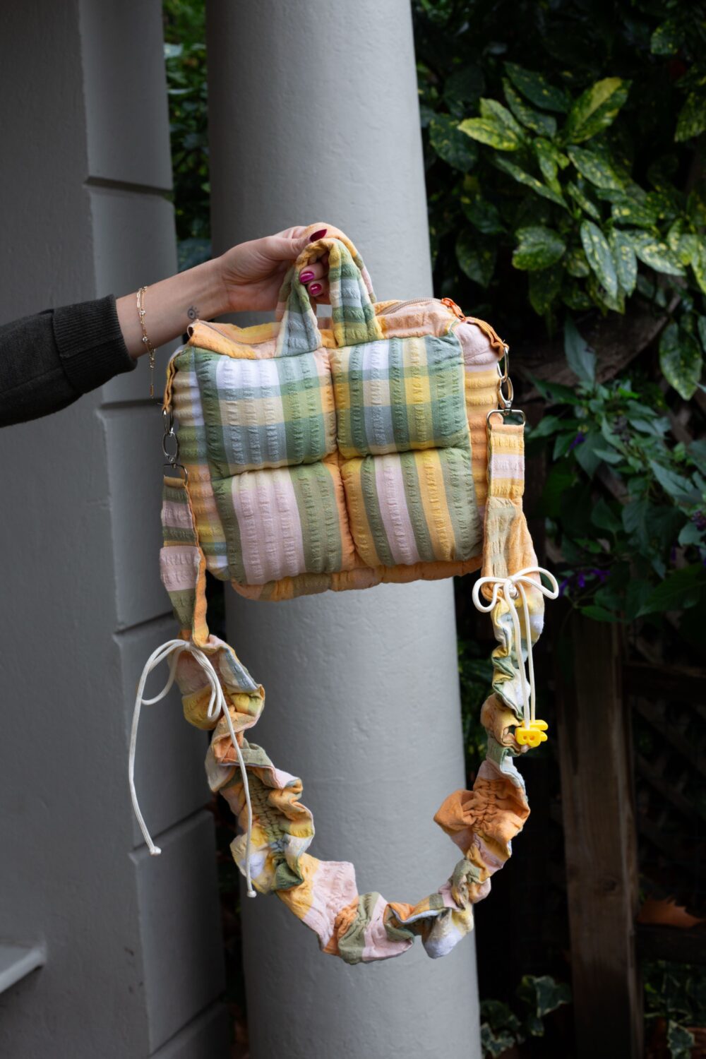 Butter Dish Mini Puffer Bag