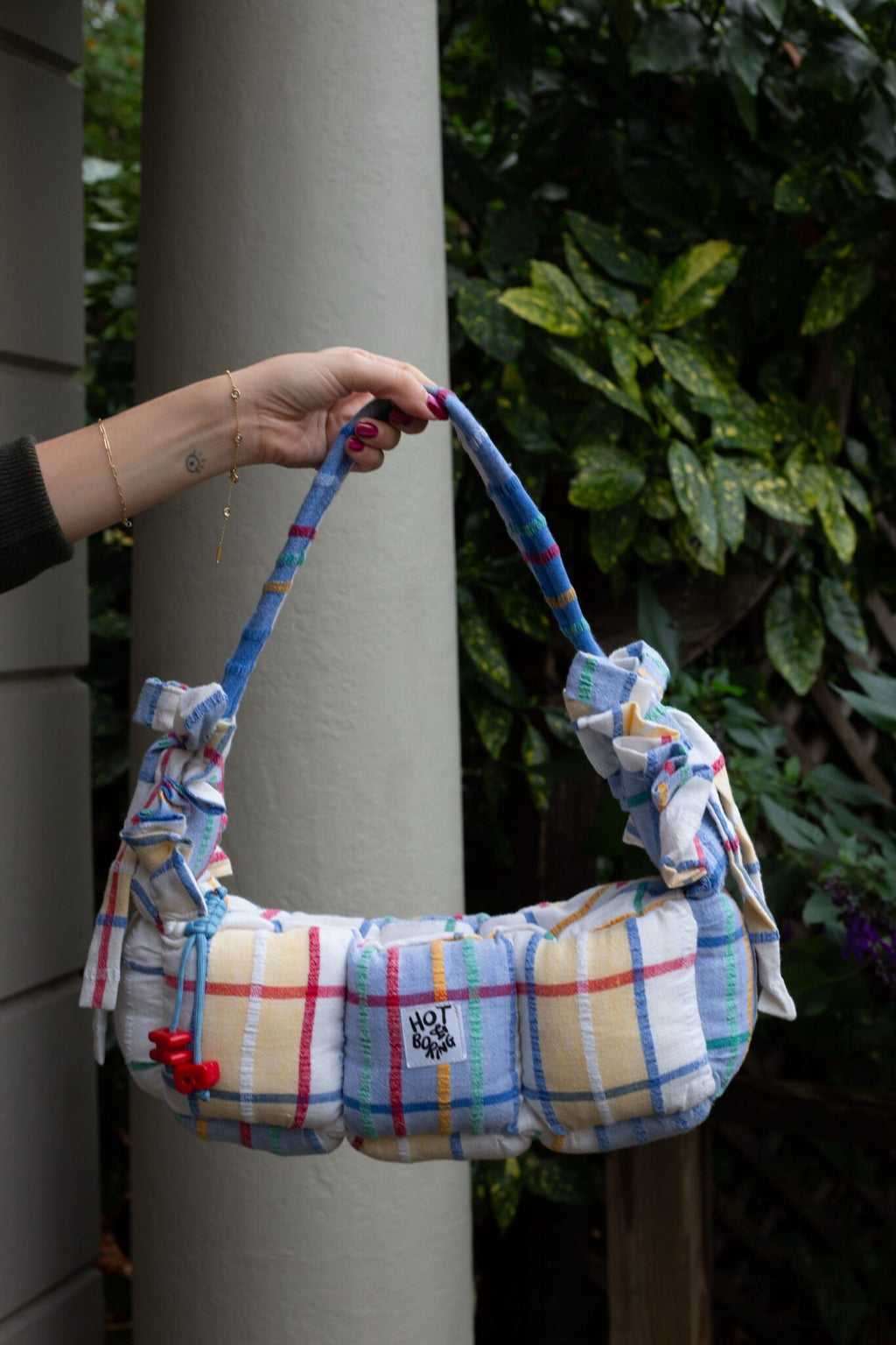 Sunday Tea Baguette Puffer Bag