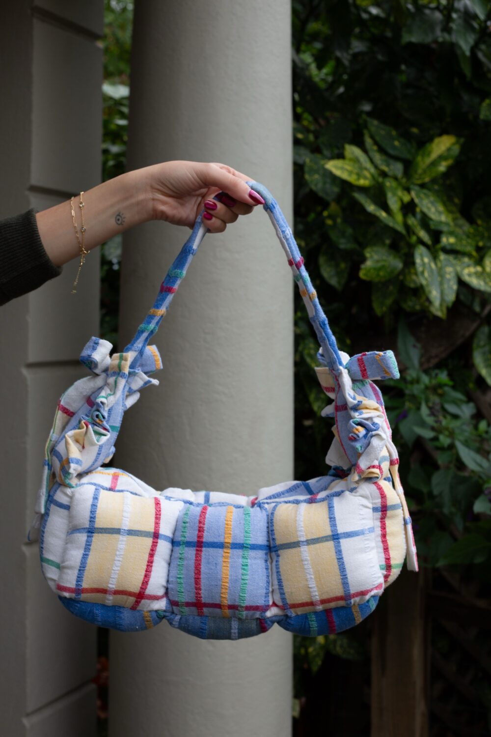 Sunday Tea Baguette Puffer Bag