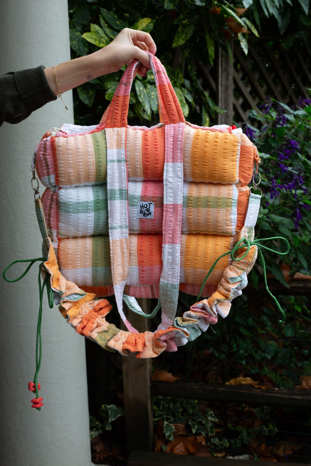 Fruit Salad Big Puffer Bag