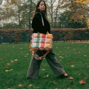 Fruit Salad Big Puffer Bag