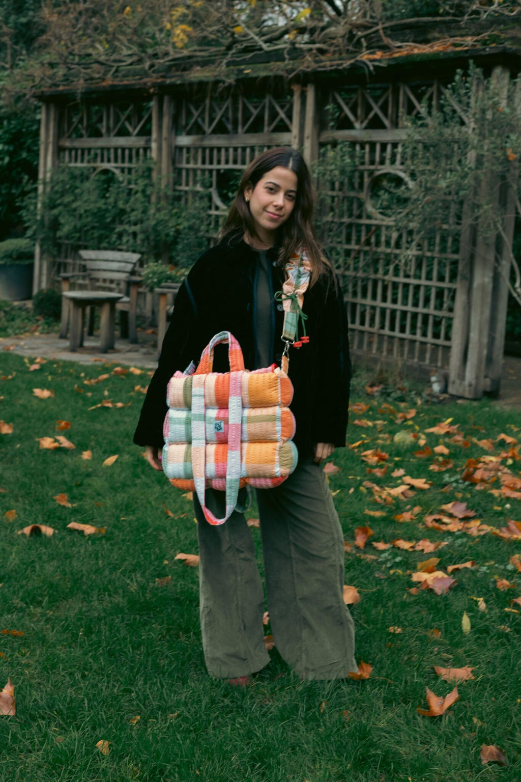 Fruit Salad Big Puffer Bag