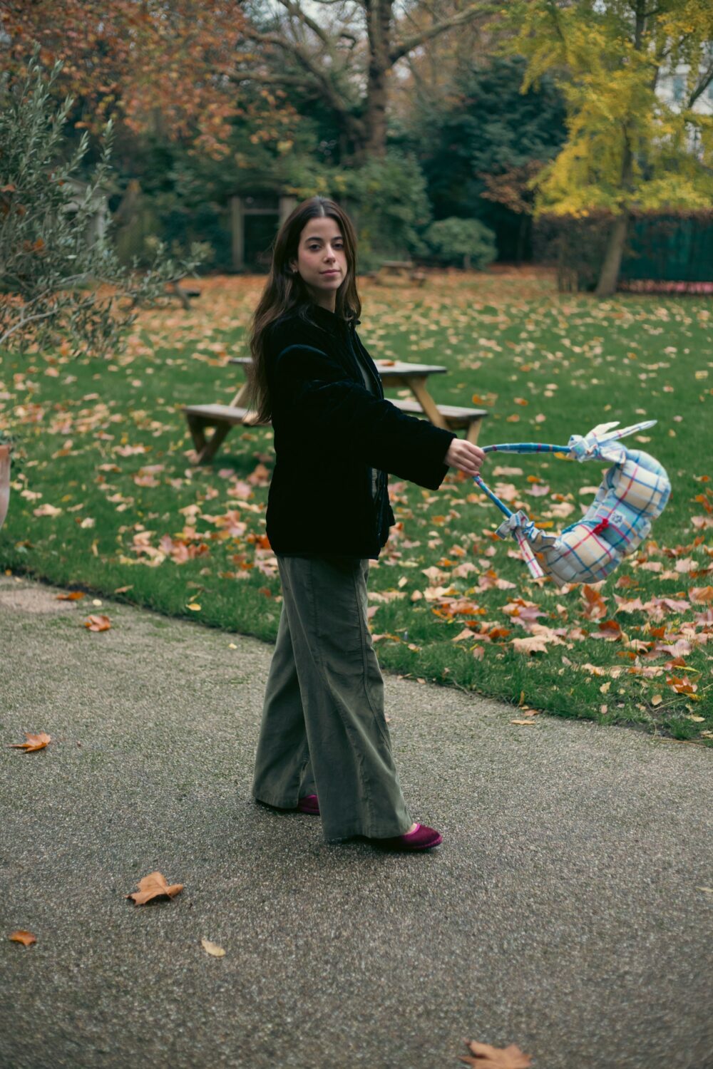 Sunday Tea Baguette Puffer Bag