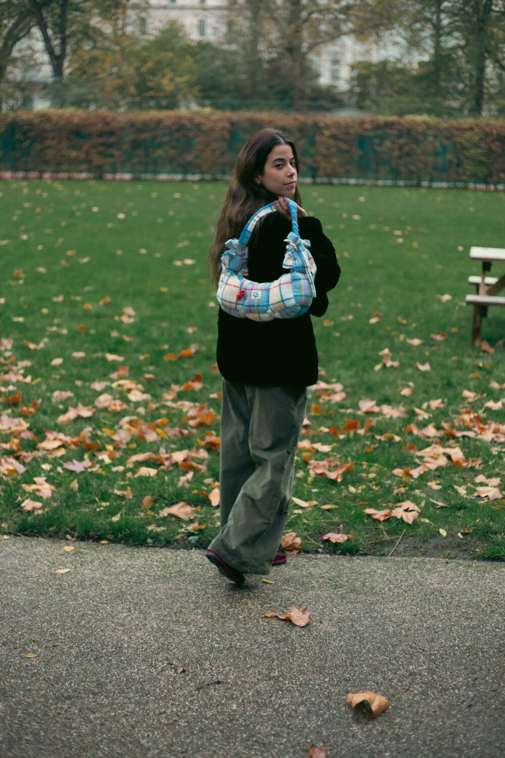 Sunday Tea Baguette Puffer Bag