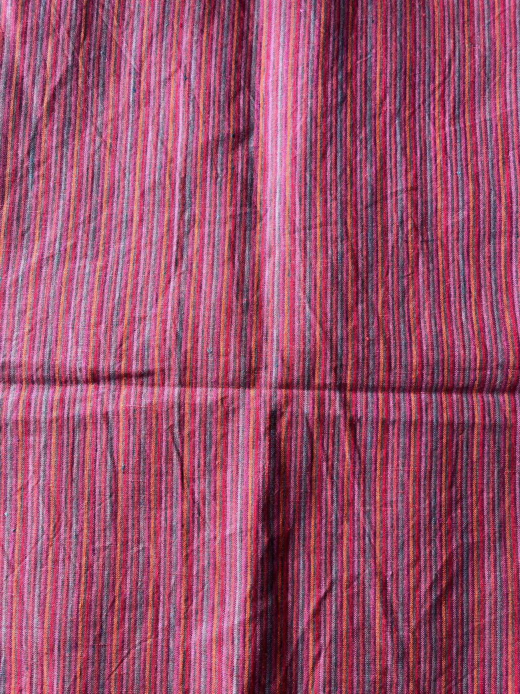Pink Linen Stripe