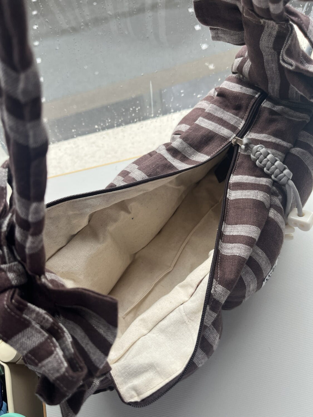 Bourbon Baguette Puffer Bag