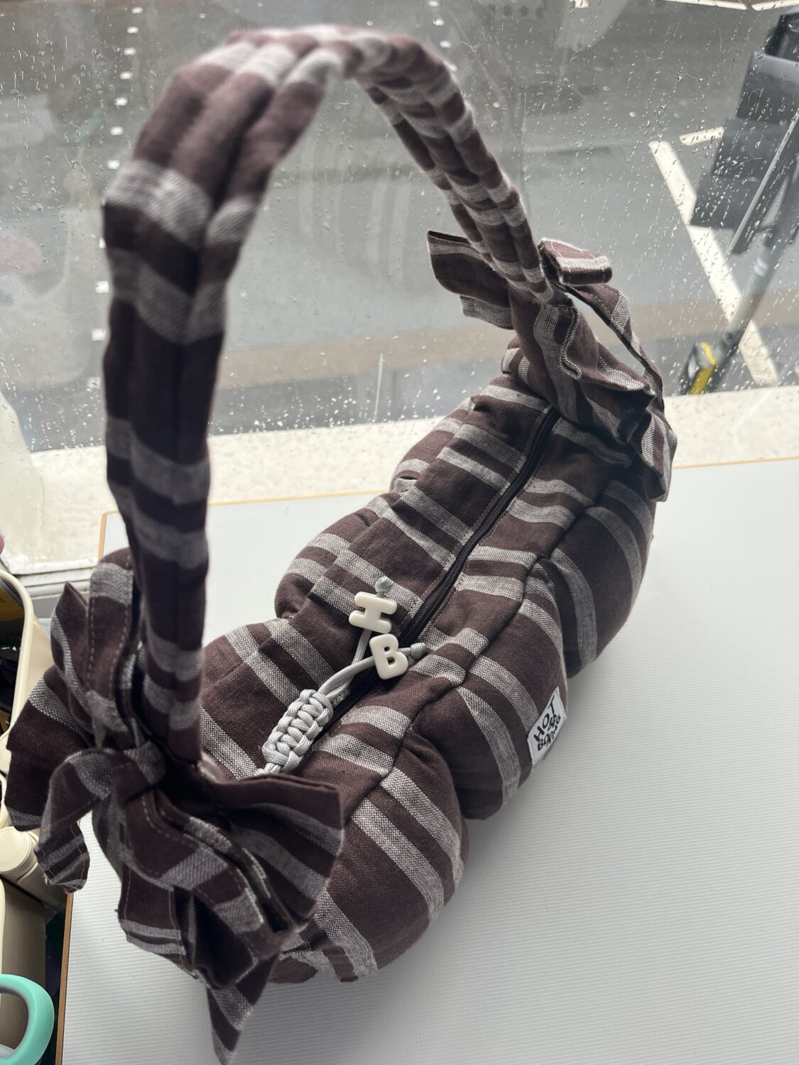 Bourbon Baguette Puffer Bag