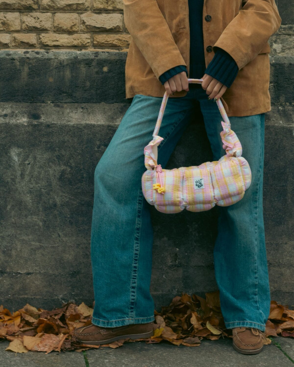Honey Honey Baguette Puffer Bag