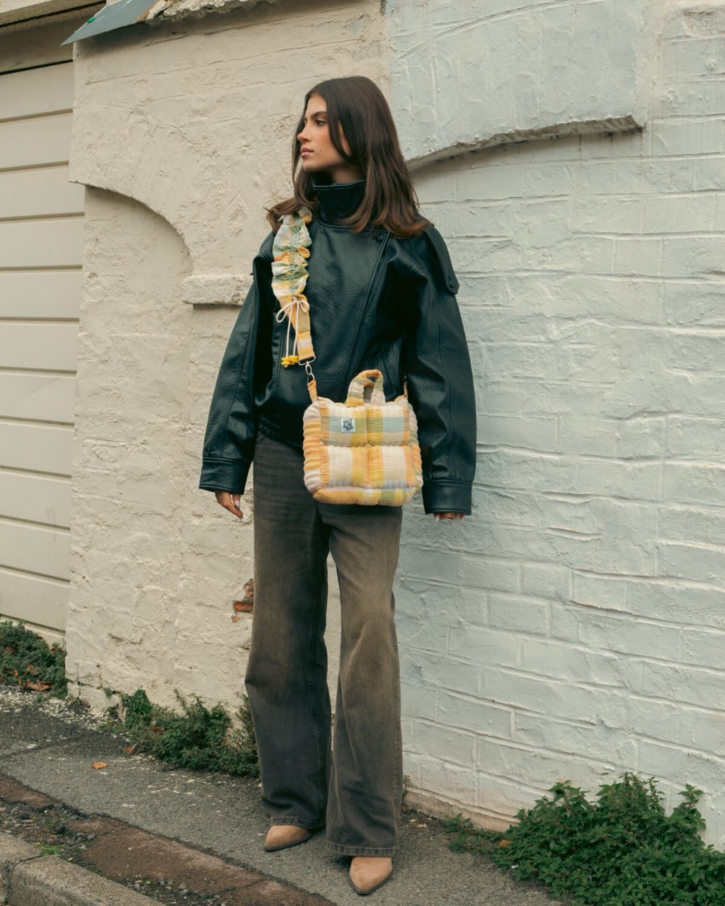 Butter Dish Mini Puffer Bag