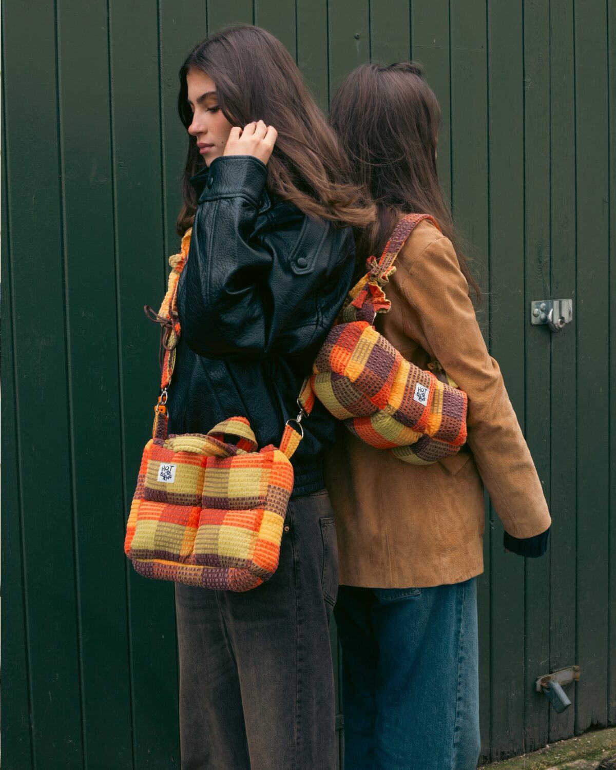 Roast Squash Mini Puffer Bag